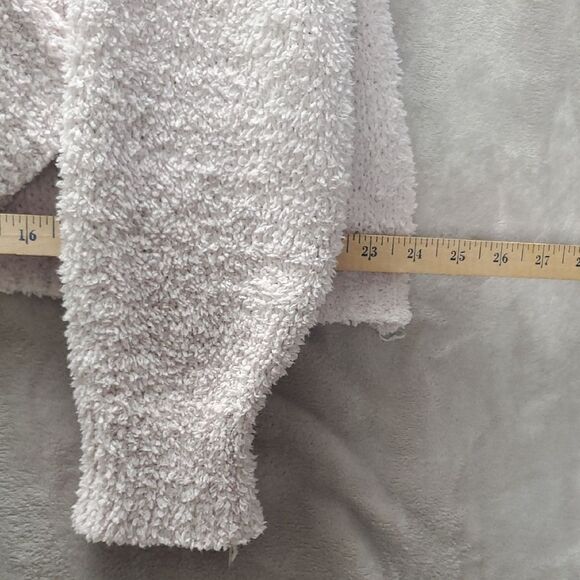 POL | MEDIUM WOMENS | FUZZY COZY OVERSIZED KNIT SWEATER in PALE PINK JP2A 133793 - Picture 5 of 13